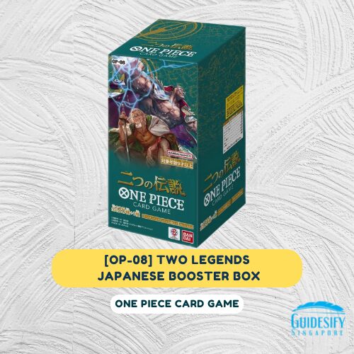 [Clear Tape Version] OP-08 Two Legends Japanese Booster Box One Piece Card Game