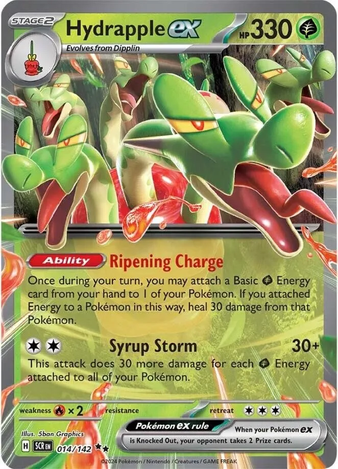 [Binder Condition] Hydrapple ex #11 Pokemon Prismatic Evolutions