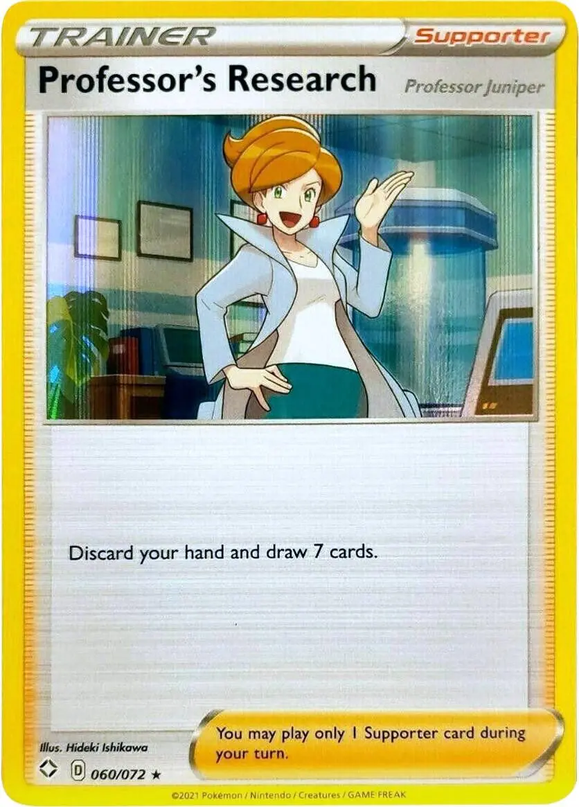 [Binder Condition] Professor's Research [Holo] #60 Pokemon Shining Fates
