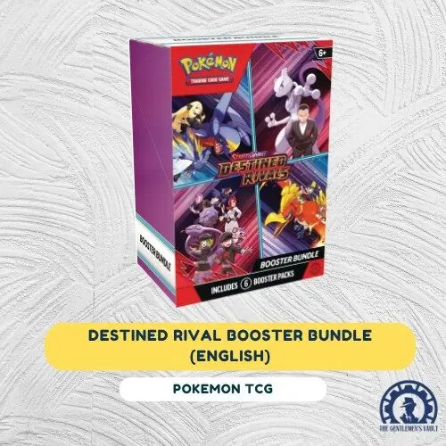 Pokémon TCG: SV10 Scarlet & Violet - Destined Rivals Booster Bundle - 6 Packs