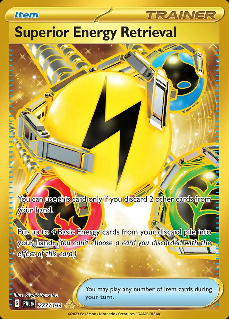 [Binder Condition] Superior Energy Retrieval #277 Pokemon Paldea Evolved