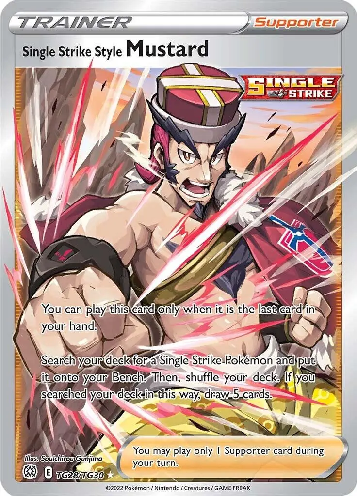 [Binder Condition] Mustard #TG28 Pokemon Brilliant Stars