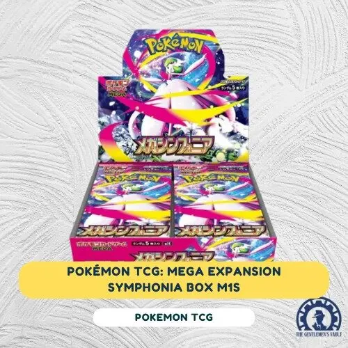Pokemon Card Game Mega Symphonia Booster Box M1S (Japanese)