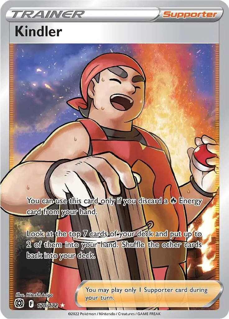 [Binder Condition] Kindler #170 Pokemon Brilliant Stars