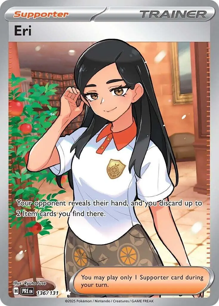 [Binder Condition] Eri #136 Pokemon Prismatic Evolutions