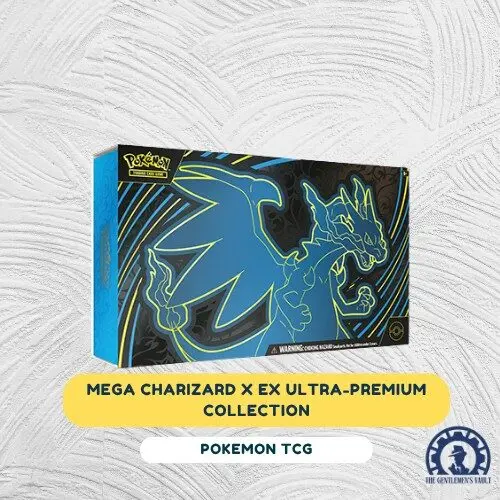 Pokémon TCG: Mega Charizard X Ex Ultra Premium Collection
