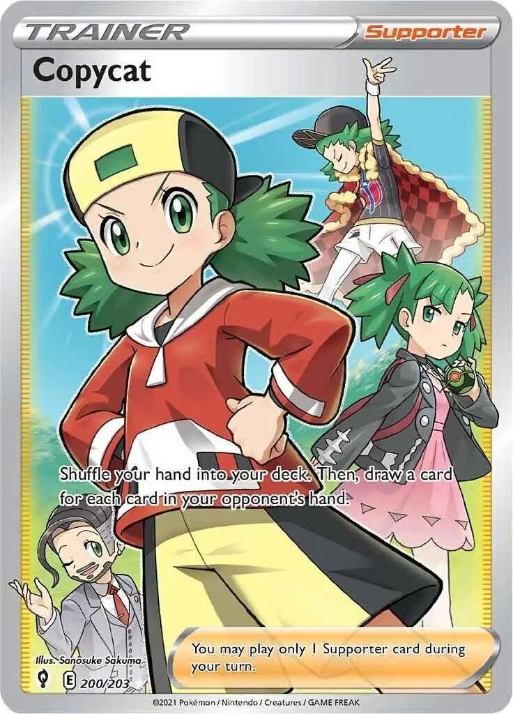 [Binder Condition] Copycat #200 Pokemon Evolving Skies