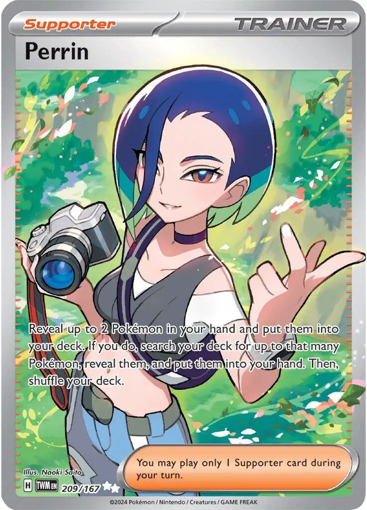 [Binder Condition] Perrin #209 Pokemon Twilight Masquerade