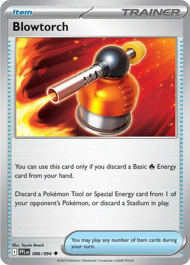 [Binder Condition] Blowtorch #86 Pokemon Phantasmal Flames
