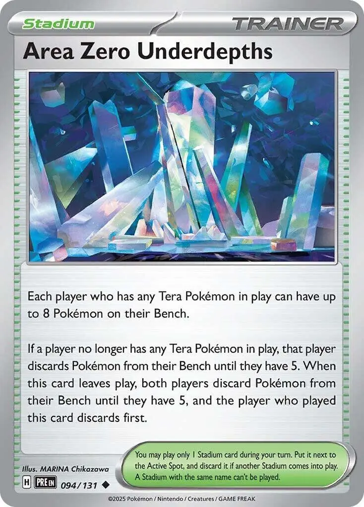 [Binder Condition] Area Zero Underdepths #94 Pokemon Prismatic Evolutions