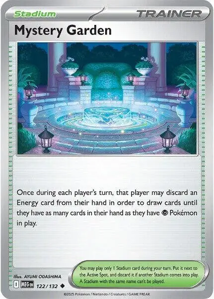 [Binder Condition] Mystery Garden #122 Pokemon Mega Evolution