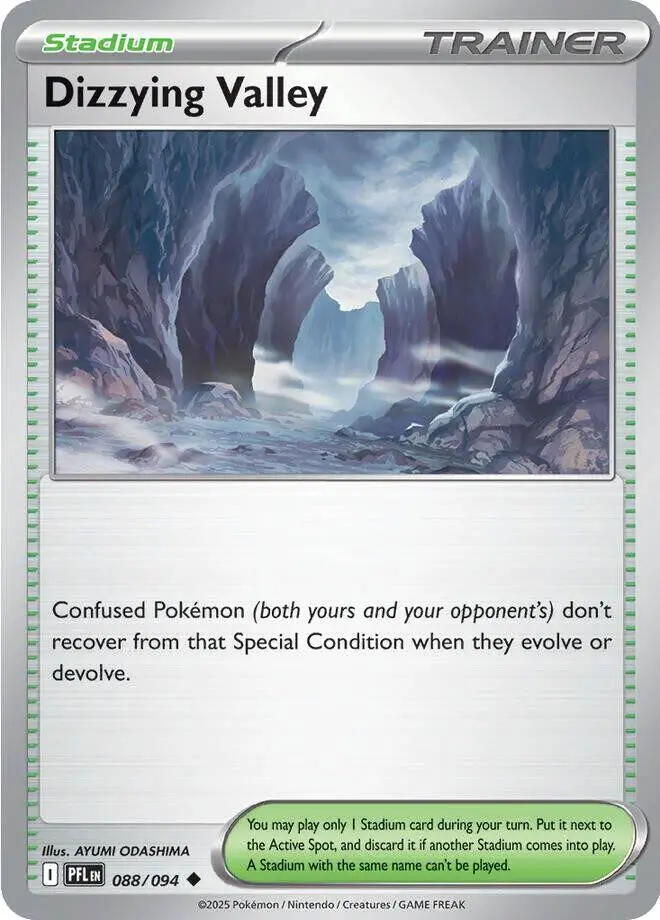 [Binder Condition] Dizzying Valley #88 Pokemon Phantasmal Flames