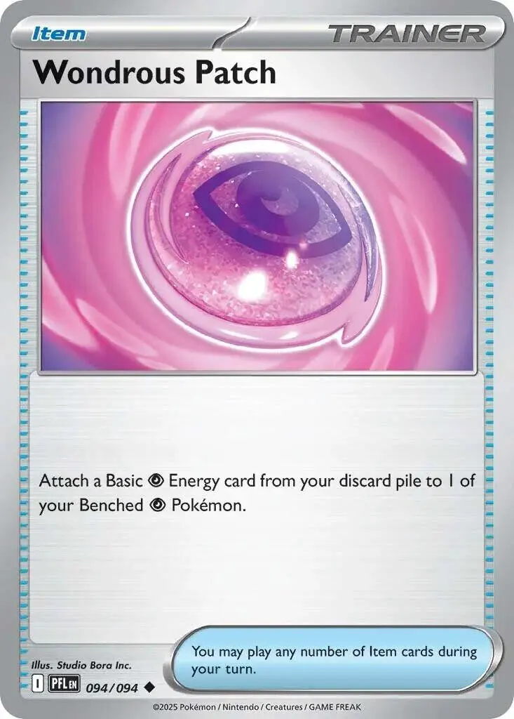 [Binder Condition] Wondrous Patch #94 Pokemon Phantasmal Flames