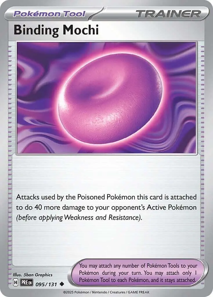 [Binder Condition] Binding Mochi #95 Pokemon Prismatic Evolutions