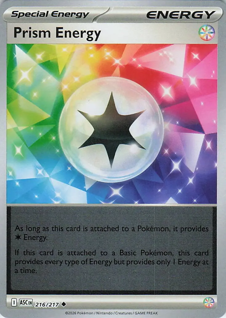 [Binder Condition] Prism Energy [Reverse Holo] #216 Pokemon Ascended Heroes