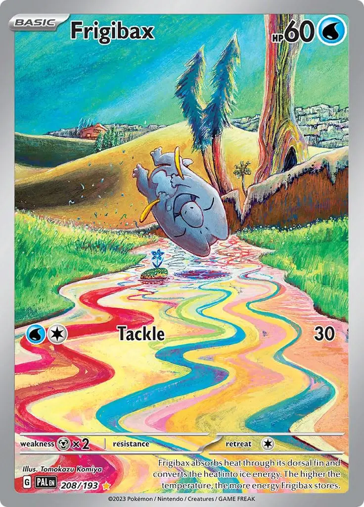 [Binder Condition] Frigibax #208 Pokemon Paldea Evolved