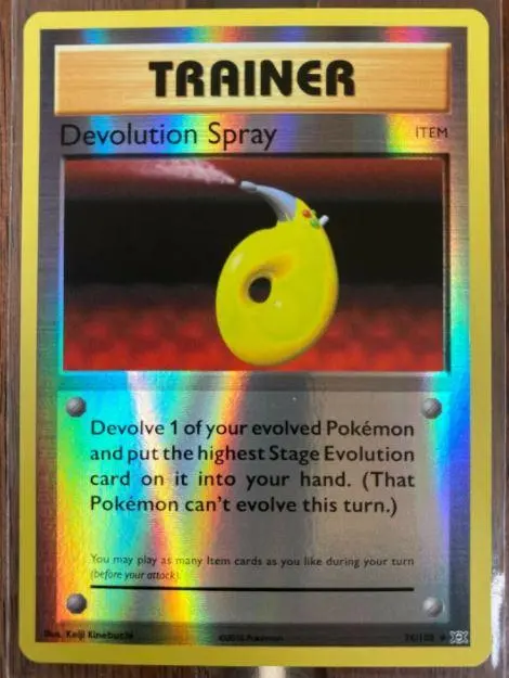 [Binder Condition] Devolution Spray [Reverse Holo] #76 Pokemon Evolutions