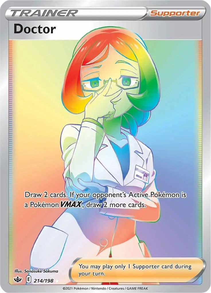 [Binder Condition] Doctor #214 Pokemon Chilling Reign