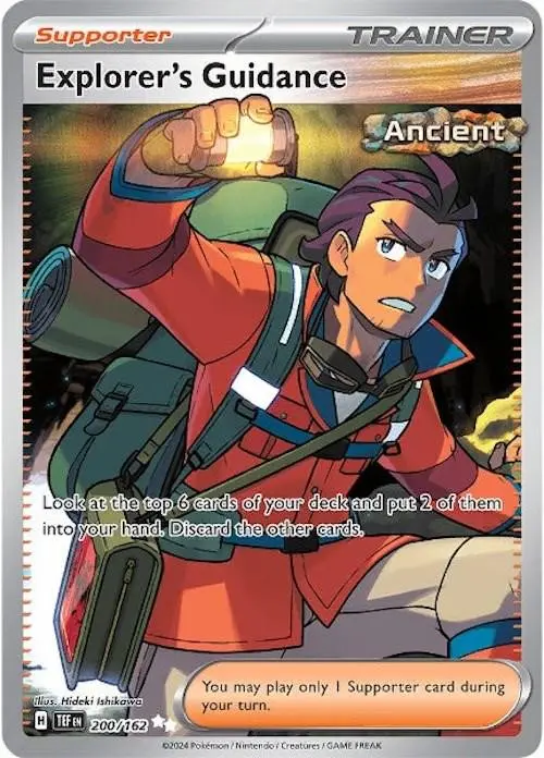 [Binder Condition] Explorer's Guidance #200 Pokemon Temporal Forces