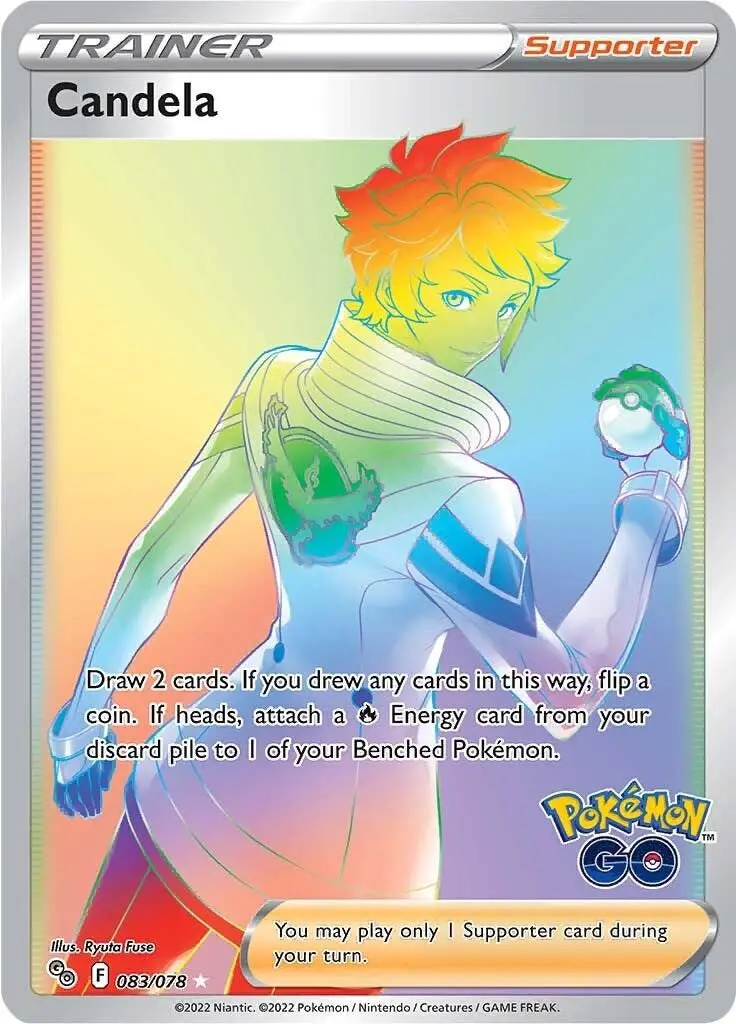 [Binder Condition] Candela #83 Pokemon Go
