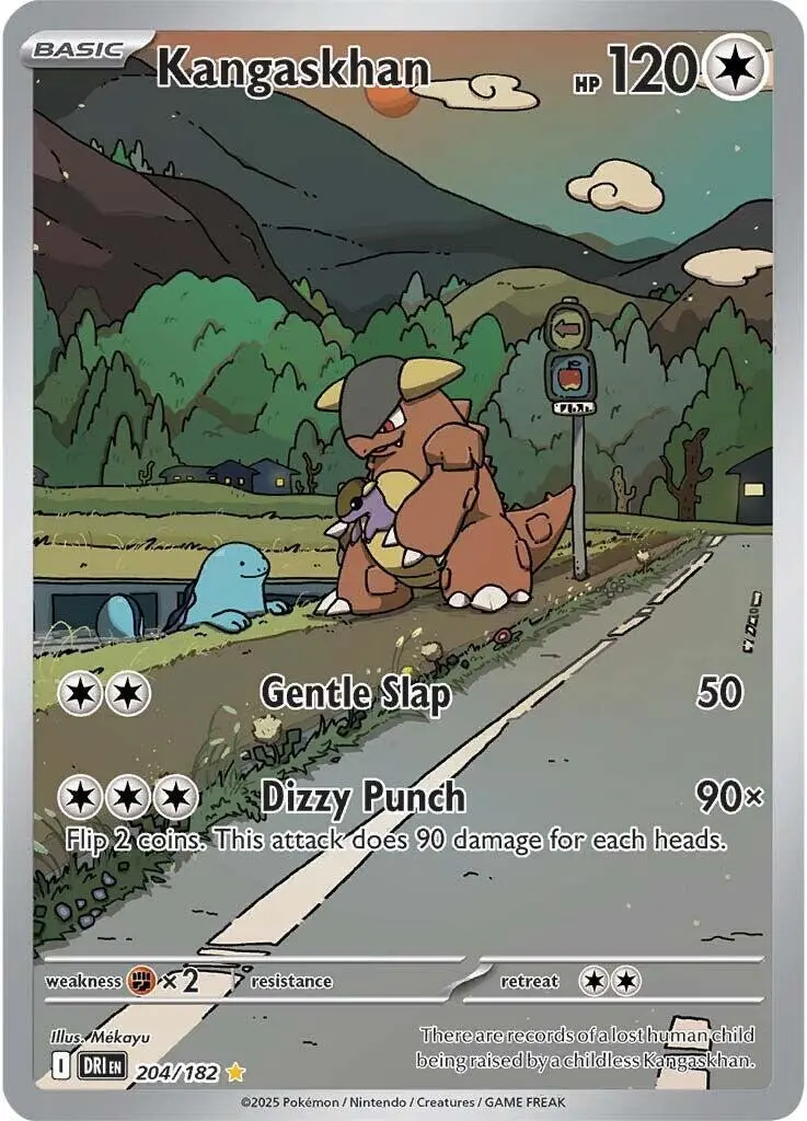 [Binder Condition] Kangaskhan #204 Pokemon Destined Rivals