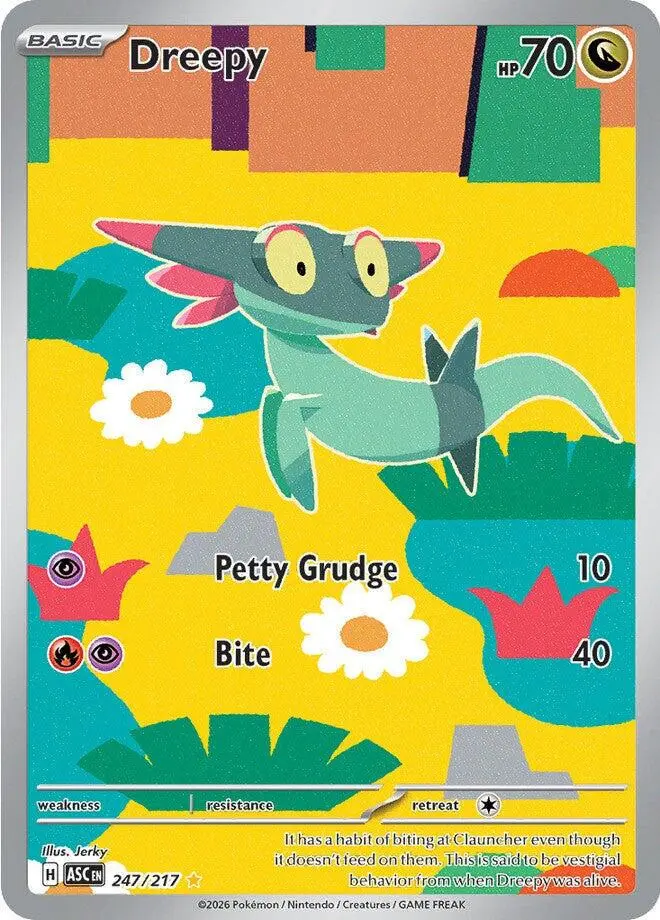 [Binder Condition] Dreepy #247 Pokemon Ascended Heroes