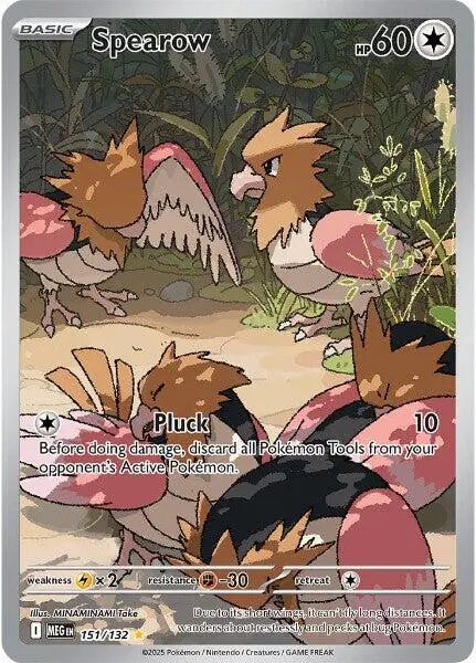 [Binder Condition] Spearow #151 Pokemon Mega Evolution
