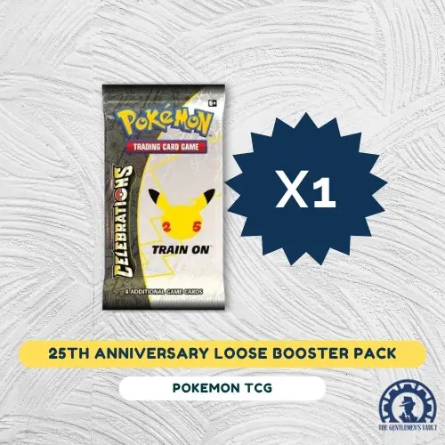 Pokémon TCG: Celebrations 25th Anniversary Loose Booster Pack