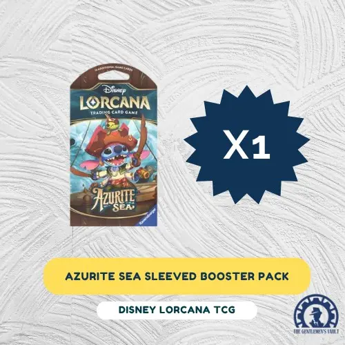 Disney Lorcana: Azurite Sea Sleeved Booster Pack - Azurite Sea