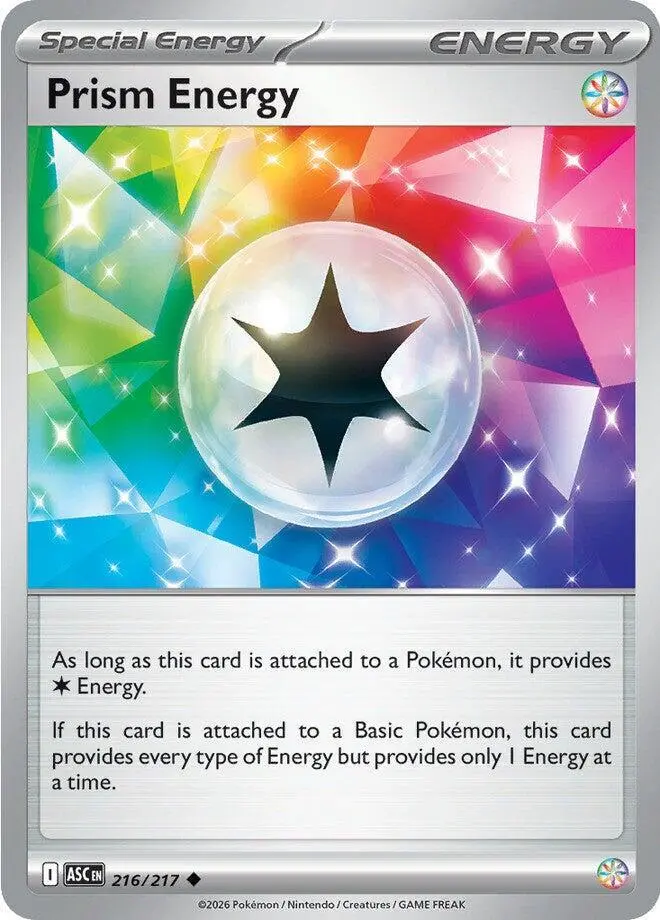 [Binder Condition] Prism Energy #216 Pokemon Ascended Heroes