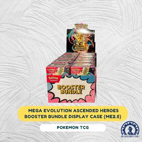 Pokemon TCG: Mega Evolution Ascended Heroes Booster Bundle Display Case (ME2.5) Shrinked Sealed