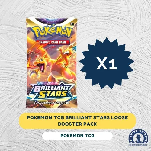 [Local Stocks] Pokemon TCG: Brilliant Stars Loose Booster Pack (Random Design)