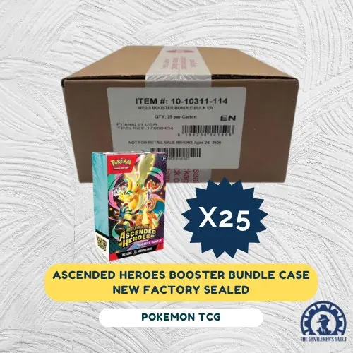 [Local Stocks] Pokemon English TCG: ME2.5 Ascended Heroes Booster Bundle x25 Sealed Case