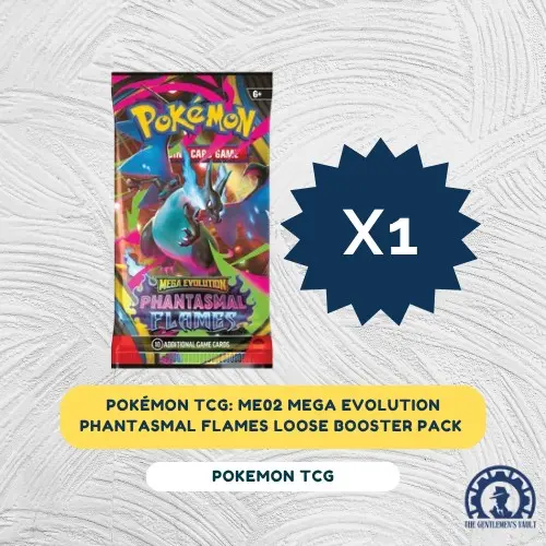 Pokémon TCG: ME02 Mega Evolution Phantasmal Flames Booster Pack Loose